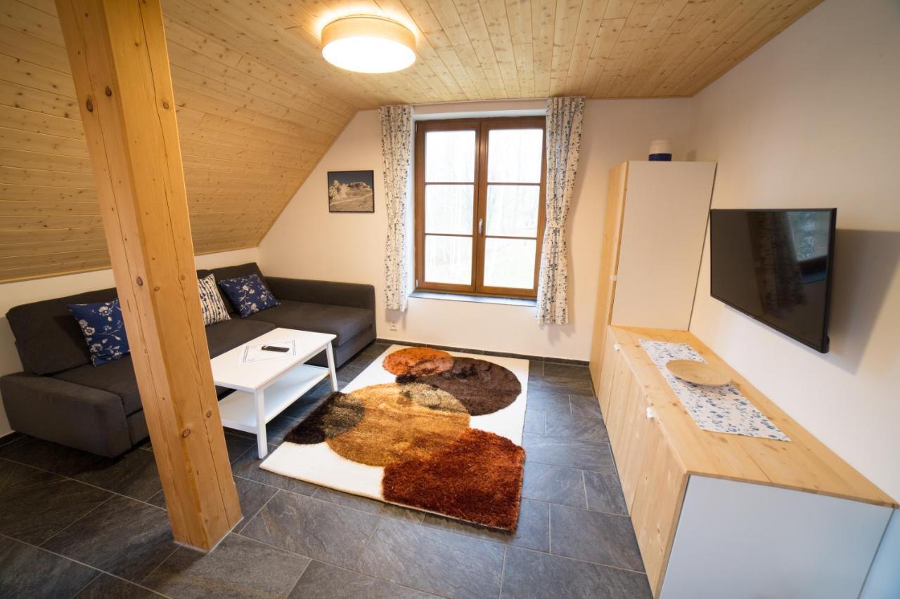 Appartement U Staré hájenky à Jindrichov Extérieur photo