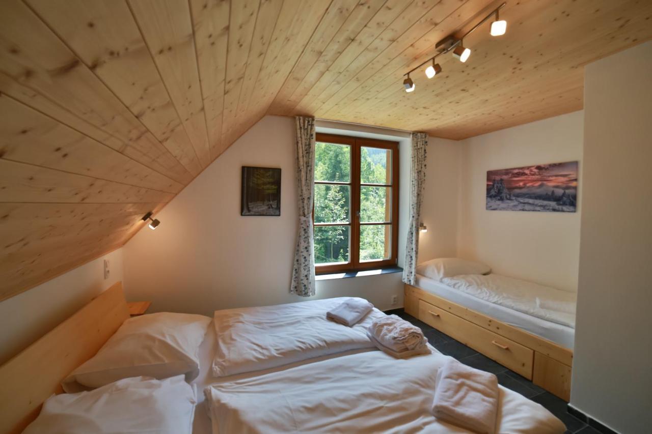 Appartement U Staré hájenky à Jindrichov Extérieur photo
